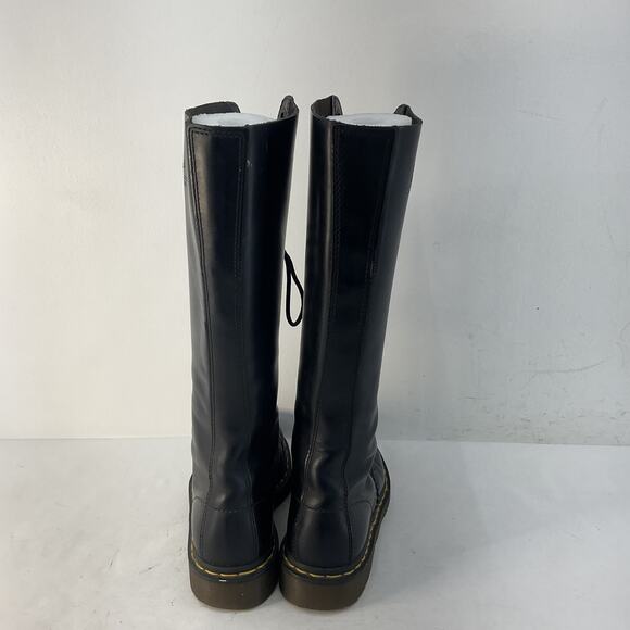 Dr. Martens 1B60 Black Leather Lace Up Combat Boots Size Unisex Mens 6/ W 7 - Picture 3 of 7